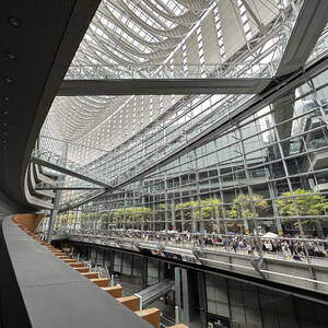 Interior of Tokyo International Forum