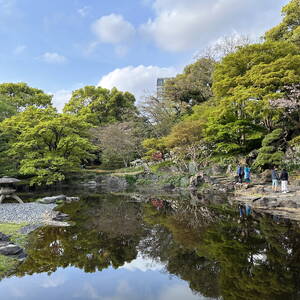 Pond on the grounds of the Imperial Palace