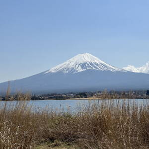 Mount Fuji and Lake Kawaguchi