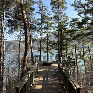 Outlook over Lake Kawagchi