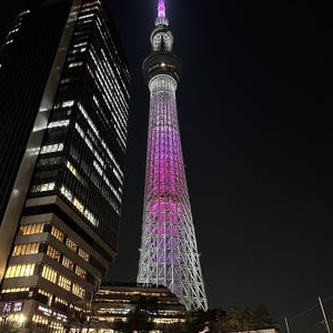 Tokyo Skytree at night