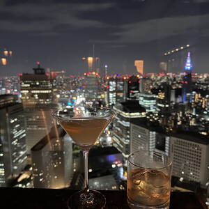 Cocktails in the Park Hyatt Tokyo