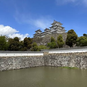 Himeji Castle moat