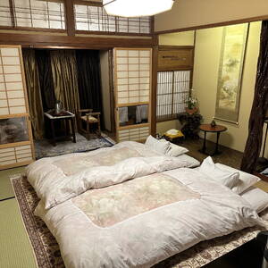 Sleeping in a ryokan