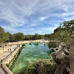 Looking out over Ciutadella Park