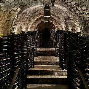 Cellars of Pere Ventura vineyard