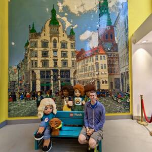 Lego Copenhagen in the Copenhagen Lego store