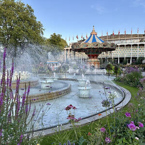 Fountain in Tivoli Gardens