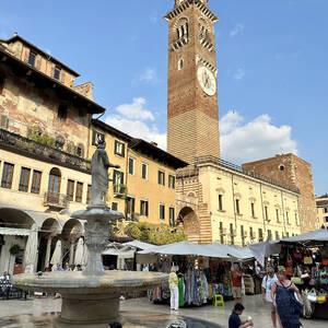 Town square in Verona