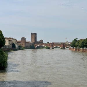 Castelvecchio on the River Adige in Verona