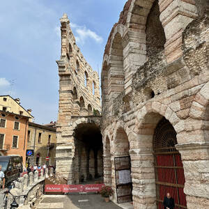 Walls of the Arena in Verona