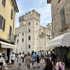 Old town streets of Sirmione