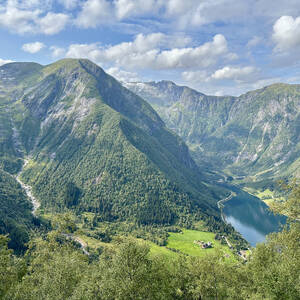 View of Esefjord from Raudmelen