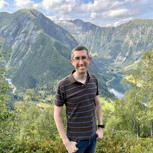 Overlooking Esefjord on Raudmelen