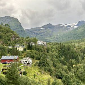 Hotel Utsikten overlooking Geiranger