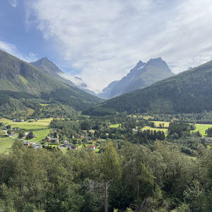 Scenic view in Sykkylven