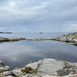 Rock formations along the Atlantic Ocean Road