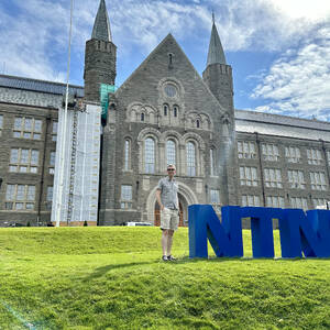 At NTNU in Trondheim