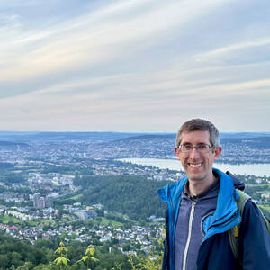 Overlooking Lake Zürich