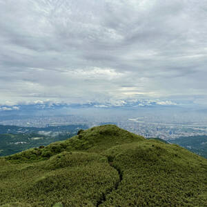 View of Taipei from Yangmingshan National Park