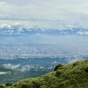 View of Taipei from Yangmingshan National Park