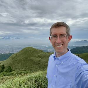 Atop Qixing-shan peak in Yangmingshan National Park